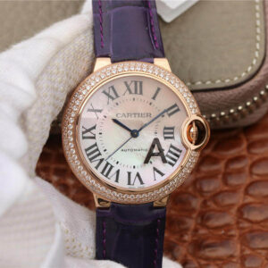 Replica Ballon Bleu De Cartier WE902066 V6 Factory V4 Rose Gold watch