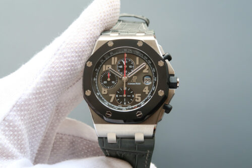 Replica Audemars Piguet Royal Oak Offshore 26219IO.OO.D005CR.01 JF Factory Grey Dial watch