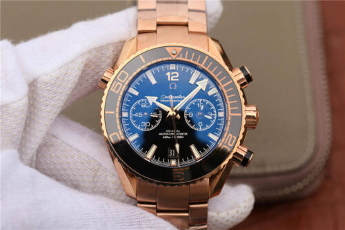 Replica Omega Seamaster Ocean Universe Timing 232.63.46 OM Factory Black Dial watch