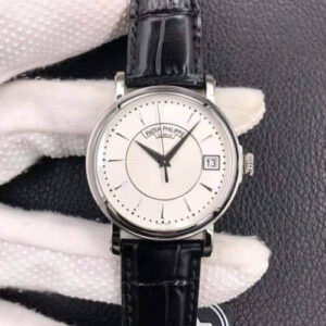 Replica Patek Philippe Calatrava 5153G-010 ZF Factory White Dial watch