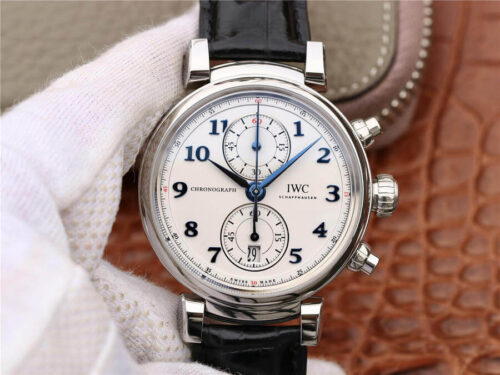Replica IWC Da Vinci Laureus Sport For Good Foundation YL Factory White Dial watch