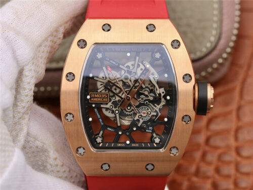 Replica Richard Mille RM035 Americas KV Factory Tourbillon Dial watch
