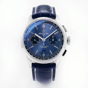 Replica Breitling Premier B01 Chronograph AB0118221C1A1 GF Factory V2 Blue Dial watch