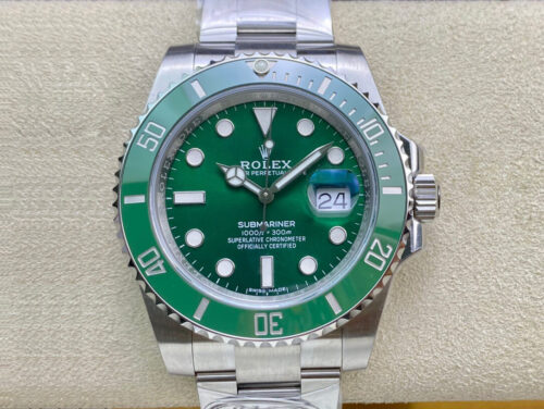 Replica Rolex Submariner 116610LV-97200 Clean Factory V4 Green Dial watch