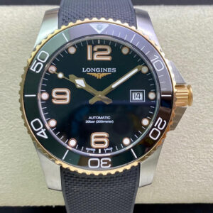 Replica Longines Concas L3.781.3.58.9 ZF Factory Black Dial watch