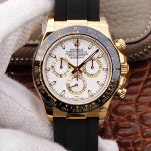 Replica Rolex Daytona Cosmograph M116518ln-0041 JH Factory White Dial watch