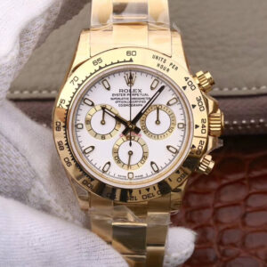Replica Rolex Daytona Cosmograph M116508-0001 JH Factory White Dial watch