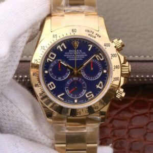Replica Rolex Daytona Cosmograph 116528 JH Factory Blue Dial watch