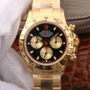 Replica Rolex Daytona Cosmograph M116508-0009 JH Factory Black Dial watch