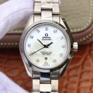 Replica Omega Seamaster 231.10.34.20.55.002 Aqua Terra 150M 3S Factory Diamond Dial watch