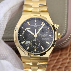 Replica Vacheron Constantin Overseas 49150 TWA Factory Yellow Gold watch