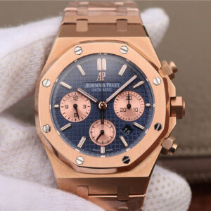 Replica Audemars Piguet Royal Oak Chronograph 26331OR.OO.1220OR.01 OM Factory Blue Dial watch