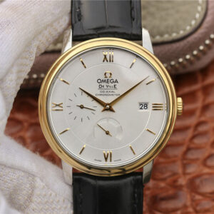 Replica Omega De Ville 424.53.40.21.02.002 ZF Factory Yellow Gold watch