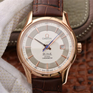 Replica Omega De Ville 431.63.41.21.02.001 VS Factory Rose Gold watch