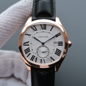 Replica Drive De Cartier WGNM0003 V6 Factory Silver Dial watch