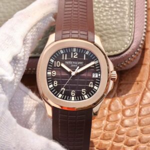 Replica Patek Philippe Aquanaut 5167R-001 ZF Factory Dark Brown Dial watch