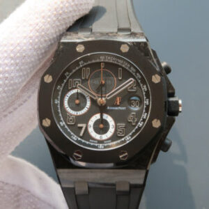 Replica Audemars Piguet Royal Oak Offshore 26205AU.OO.D002CR.01 JF Factory Black Dial watch