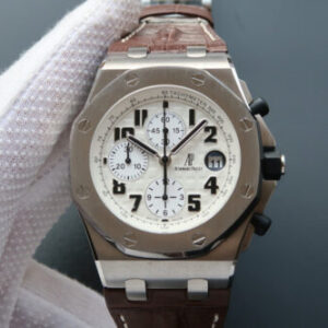 Replica Audemars Piguet Royal Oak Offshore 26170ST.OO.D091CR.01 JF Factory White Dial watch