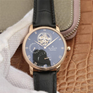 Replica Blancpain Villeret 6025-3642-55B JB Factory Black Dial watch