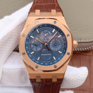 Replica Audemars Piguet Royal Oak Perpetual Calendar 26574 JF Factory Rose Gold watch
