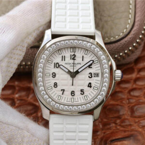 Replica Patek Philippe Aquanaut 5067A-024 PPF Factory White Dial watch