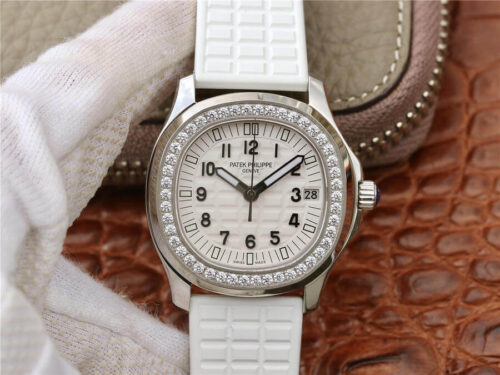 Replica Patek Philippe Aquanaut 5067A-024 PPF Factory White Dial watch