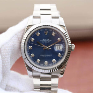 Replica Rolex Datejust M126334-0015 EW Factory Stainless Steel watch