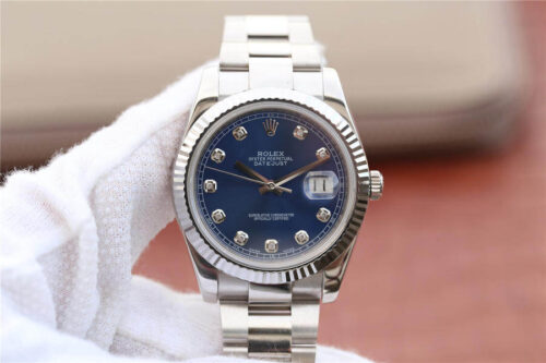 Replica Rolex Datejust M126334-0015 EW Factory Stainless Steel watch