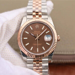 Replica Rolex Datejust M126331-0002 EW Factory Chocolate Color Dial watch