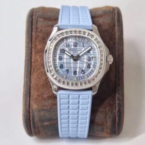 Replica Patek Philippe Aquanaut 5072G-001 PPF Factory Light Blue Dial watch