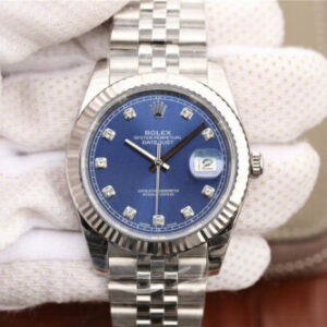 Replica Rolex Datejust M126334-0016 EW Factory Blue Dial watch