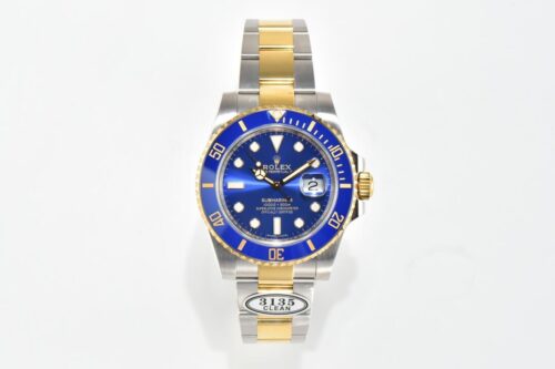 Replica Rolex Submariner 116613LB-97203 Clean Factory V4 Blue Dial watch