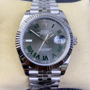 Replica Rolex Datejust M126334-0022 Clean Factory Grey Dial watch