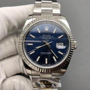 Replica Rolex Datejust M126334-0001 Clean Factory Blue Dial watch