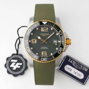 Replica Longines Concas L3.781.3.06.9 ZF Factory Green Dial watch