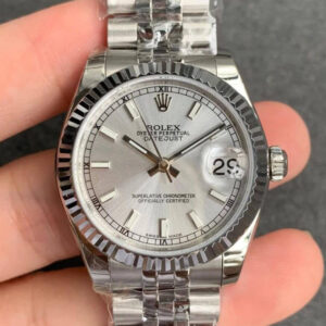 Replica Rolex Datejust M278274-0012 31MM GS Factory Silver Dial watch