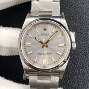 Replica Rolex Oyster Perpetual M126000-0001 36MM EW Factory Silver Dial watch