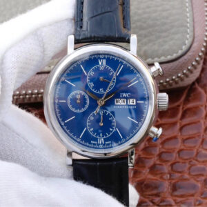 Replica IWC Portofino 150th Anniversary Special Edition IW391023 ZF Factory Blue Dial watch