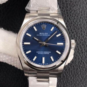 Replica Rolex Oyster Perpetual M277200-0003 31MM EW Factory Blue Dial watch