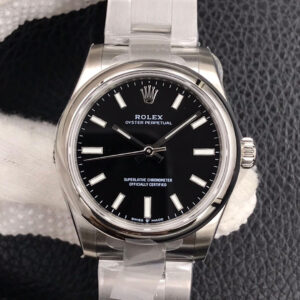 Replica Rolex Oyster Perpetual M277200-0002 31MM EW Factory Black Dial watch