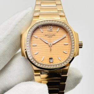 Replica Patek Philippe Nautilus 7118/1200R-010 3K Factory Gold Dial watch