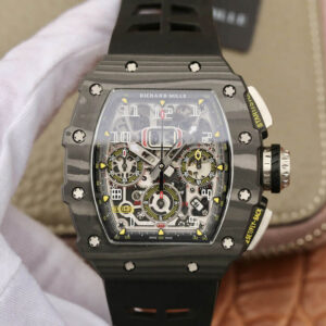 Replica Richard Mille RM11-03 KV Factory Black Carbon Fiber Case watch
