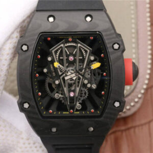 Replica Richard Mille RM27-03 KV Factory Black Forged Carbon Rubber Strap watch
