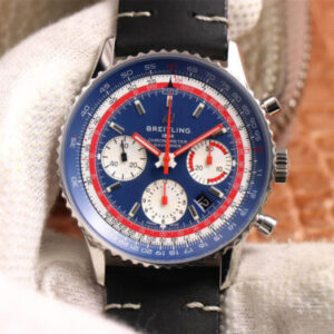 Replica Breitling Navitimer 1 B01 AB01212B1C1A1 V9 Factory Blue Dial watch
