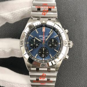 Replica Breitling Chronomat AB0134101C1A1 GF Factory Blue Dial watch