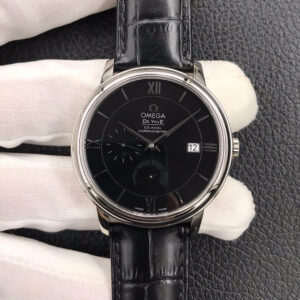 Replica Omega De Ville 424.13.40.21.01.001 ZF Factory Black Dial watch