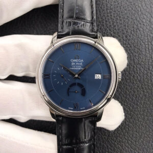 Replica Omega De Ville 424.13.40.21.03.001 ZF Factory Blue Dial watch