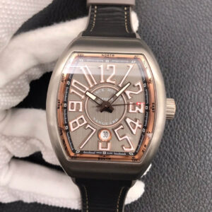 Replica Franck Muller Vanguard V 45 SC DT TT BR 5N ZF Factory Titanium Metal watch