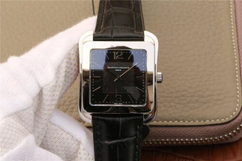 Replica Vacheron Constantin Historiques 86300 GS Factory Black Dial watch