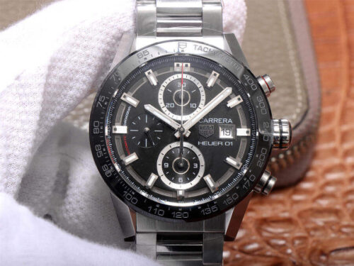Replica TAG Heuer Carrera CAR201Z.BA0714 XF Factory Black Dial watch
